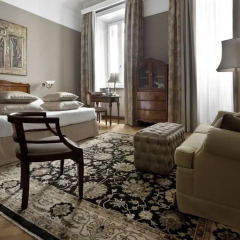 Grand Hotel et de Milan 5* Номер Делюкс с различными типами кроватей фото 7