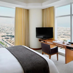 Отель JW Marriott Marquis Dubai 5* Стандартный номер с различными типами кроватей фото 4