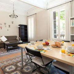 Апартаменты Modernist Apartment Barcelona Барселона в номере фото 2