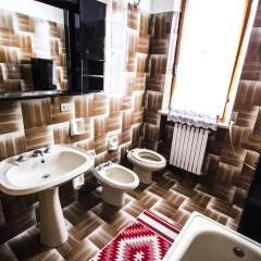 Отель Le Stanze di Rosa Монсано ванная