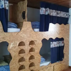 Отель Guest House Host O Morro Кровать в женском общем номере с двухъярусными кроватями фото 8