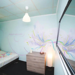 Art Hostel Contrast Номер с общей ванной комнатой с различными типами кроватей (общая ванная комната) фото 2