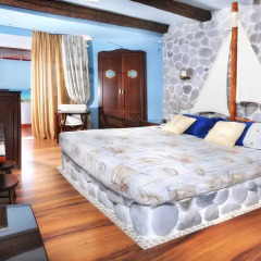 Отель Antigoni Beach Resort 4* Стандартный номер двуспальная кровать фото 6