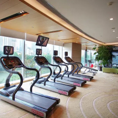 Отель Somerset Riverview Chengdu фитнесс-зал фото 2