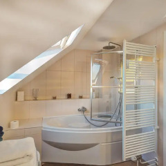 Отель Penthouse Suite Gasteig ванная фото 2