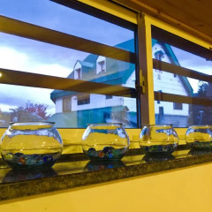 Отель Hakuba Powder Cottage Хакуба балкон
