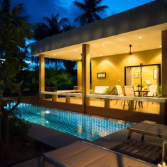 Отель Villa Na Pran, Pool Villa 3* Вилла с различными типами кроватей фото 11
