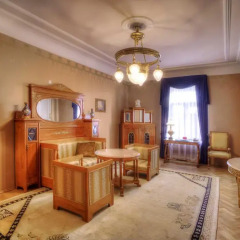 Гостиница Националь Москва 5* Президентский люкс двуспальная кровать фото 5