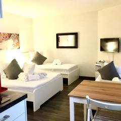 Апартаменты INSIDE FIVE - City Apartments Студия с различными типами кроватей фото 3