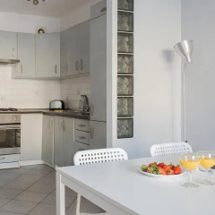 Отель ShortStayPoland Zelazna (B47) Апартаменты с различными типами кроватей фото 16