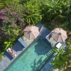 Отель Luna Villa Homestay бассейн фото 2