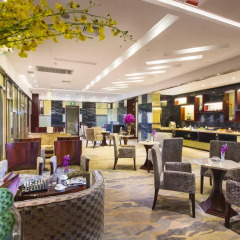 Отель Hangzhou Hua Chen International 4* Улучшенный номер с различными типами кроватей фото 14