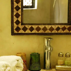 Отель Ecolodge Bab El Oued Maroc Oasis Стандартный номер с различными типами кроватей фото 4