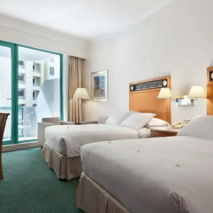 Отель Hilton Dubai Jumeirah 5* Номер Делюкс с различными типами кроватей фото 3