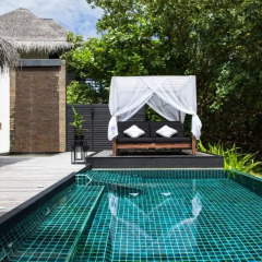 Отель Outrigger Konotta Maldives Resort 5* Вилла с различными типами кроватей