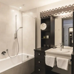 Hotel Edelweiss Сеналес ванная фото 2