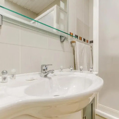 Отель Apartamentos do Mar Peniche Португалия, Пениче - отзывы, цены и фото номеров - забронировать отель Apartamentos do Mar Peniche онлайн ванная