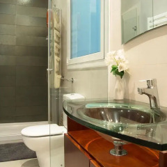 Отель Vip Paseo De Gracia Испания, Барселона - отзывы, цены и фото номеров - забронировать отель Vip Paseo De Gracia онлайн ванная фото 2