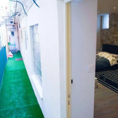 Отель PENCHIENATTI cosy loft industrial style Ницца балкон
