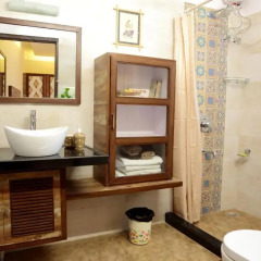 Отель Kalpana Yoga Homestay ванная