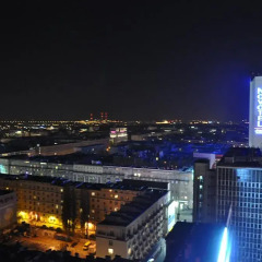 Отель Anton Panorama Apartments Польша, Варшава - отзывы, цены и фото номеров - забронировать отель Anton Panorama Apartments онлайн балкон