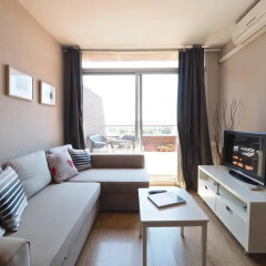 Отель Penthouse Sants Station Барселона комната для гостей фото 5