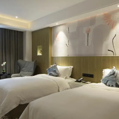 Paco Hotel Guangzhou Gangding Metro Branch 4* Стандартный номер с различными типами кроватей фото 3