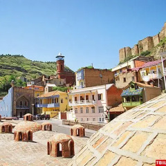 Отель Comfortable Flat in Central Tbilisi балкон