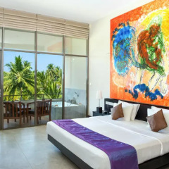 Отель Taprobana Wadduwa 5* Номер Делюкс с различными типами кроватей фото 3