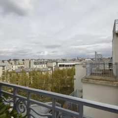 Отель Campanile Paris 14 - Maine Montparnasse балкон