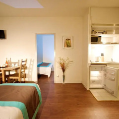 Отель Staycity Aparthotels Gare de l Est 3* Студия с различными типами кроватей фото 6