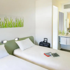 Отель ibis budget Nürnberg City Messe Стандартный номер с различными типами кроватей фото 3