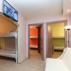 Hostel na Preobrazhenke Tut Zhivut Кровать в общем номере с двухъярусной кроватью фото 3