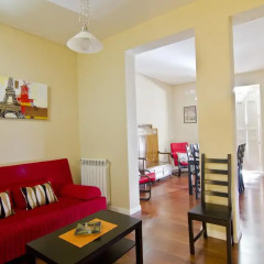 Отель RONDA ATOCHA 20 PLANTA 1º MADRID Апартаменты с различными типами кроватей фото 17