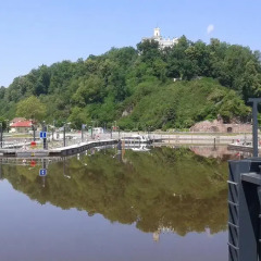 Отель Sportcentrum DvorÁk Глубока-над-Влтавой приотельная территория
