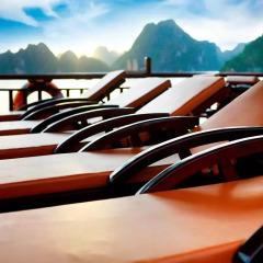 Отель Halong Golden Lotus Cruise Вьетнам, Халонг - отзывы, цены и фото номеров - забронировать отель Halong Golden Lotus Cruise онлайн бассейн