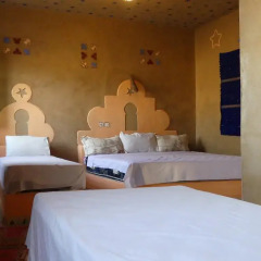 Отель Auberge Les Roches Марокко, Мерзуга - отзывы, цены и фото номеров - забронировать отель Auberge Les Roches онлайн комната для гостей фото 4
