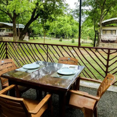 Отель Malwathu Oya Caravan Park балкон