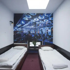 Hostel Flamingo Кровать в общем номере с двухъярусной кроватью фото 15
