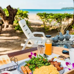 Отель Thai Kamala Beach Front Улучшенный номер двуспальная кровать фото 45