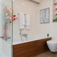 Отель Bed and Breakfast Jordaan Corner Нидерланды, Амстердам - отзывы, цены и фото номеров - забронировать отель Bed and Breakfast Jordaan Corner онлайн ванная фото 2
