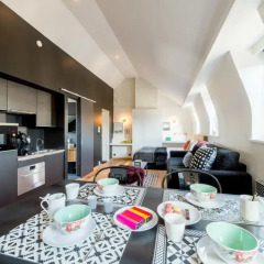 Отель Smartflats City - Grand Sablon Улучшенная студия фото 7