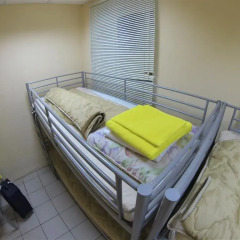 Hostel Avrora Кровать в общем номере с двухъярусной кроватью фото 14