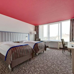 Отель Park Inn by Radisson Dresden 3* Стандартный номер с различными типами кроватей фото 6