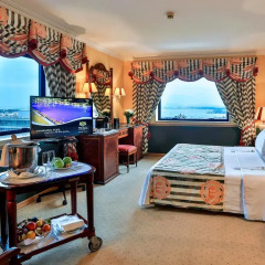 Отель Dom Pedro Lisboa 5* Стандартный номер двуспальная кровать фото 8