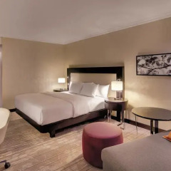 Отель Hilton Munich Park 4* Стандартный номер с 2 отдельными кроватями фото 7