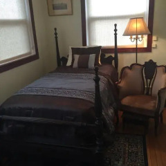 Отель Ledroit Park Renaissance Bed and Breakfast 3* Номер с общей ванной комнатой с различными типами кроватей (общая ванная комната) фото 4