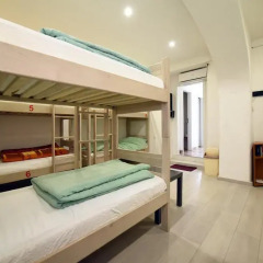 Hostel Temza Кровать в общем номере с двухъярусной кроватью фото 5