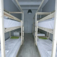 Хостел Bla Bla Hostel Rostov Кровать в мужском общем номере двухъярусные кровати фото 16