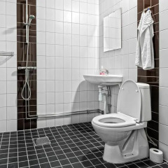 Mosebacke Hostel Стокгольм ванная